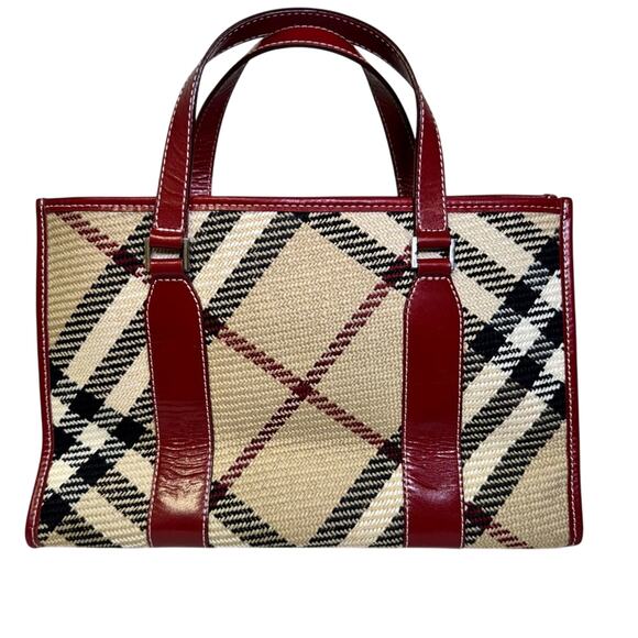 BURBERRY blue label tote tweed nova check - Picture 3 of 12